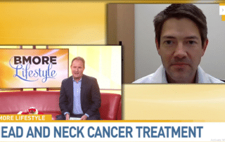 Screenshot of Dr. Molitoris on Fox45 Baltimore