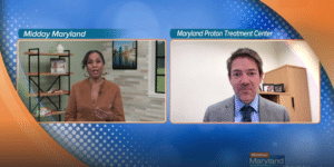 Screenshot of Dr. Molitoris on Midday Maryland